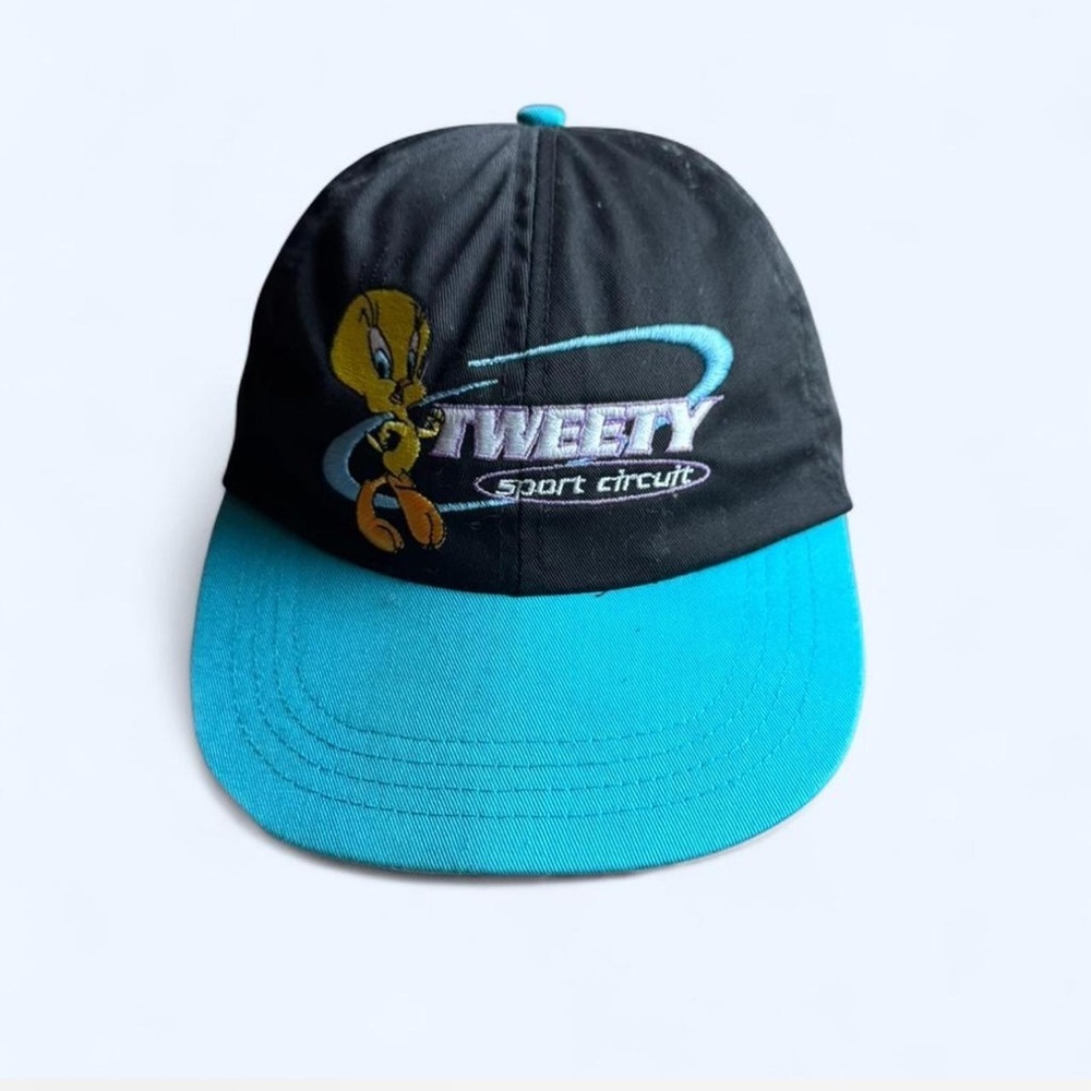 Vintage 1997 Warner Bros. Black and Blue Looney Tunes Cap